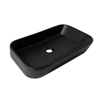 Раковина-чаша Qtap Scorpio 550х390х120 Matt black QT14112243MBN QT14112243MBN фото