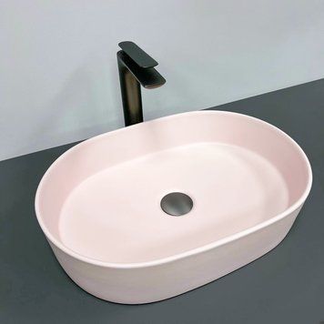 Умивальник (раковина) VBI VERONA 50 PINK MATT накладний VBI-011316 фото
