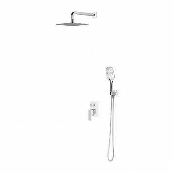 Душова система прихованого монтажу Omnires Parma chrome /white(SYSPM16ACRB) SYSPM16ACRB фото