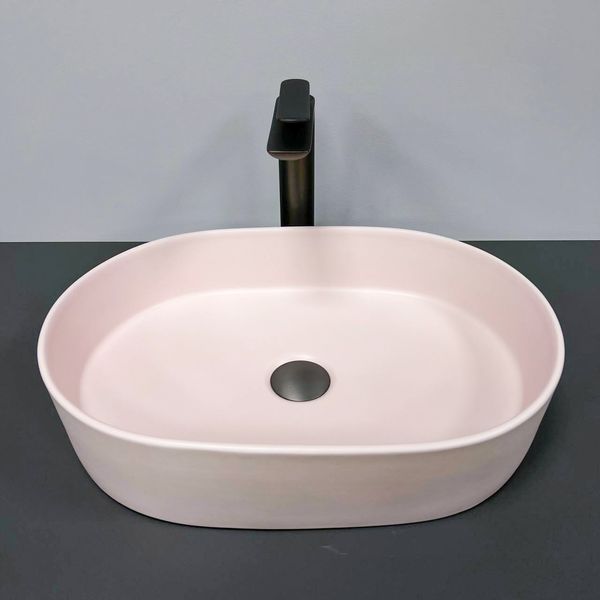 Умивальник (раковина) VBI VERONA 50 PINK MATT накладний VBI-011316 фото