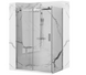 Душова кабіна REA NIXON 100х140 L CHROME REA-K5014 + REA-K5006 фото 1