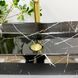 Умивальник (раковина) VBI TRIEST BLACK MARMO GLOSSY накладний VBI-012707 фото 5