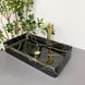 Умивальник (раковина) VBI TRIEST BLACK MARMO GLOSSY накладний VBI-012707 фото 1