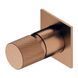 Змішувач для душу Omnires Contour прихованого монтажу, brushed copper (CT8045CPB) CT8045CPB фото 1