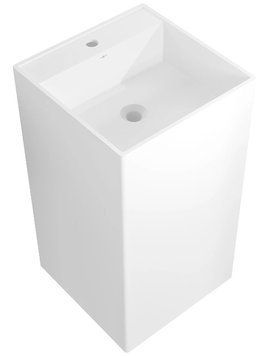 Умивальник (раковина) MEXEN BELEN WHITE MATT підлоговий MEX-26604500 фото
