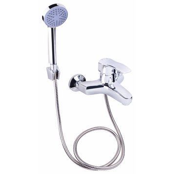 Змішувач для ванни Lidz Anny 006 (з душовим гарнітуром) (k40) LDANN006CRM35121 Chrome LDANN006CRM35121 фото