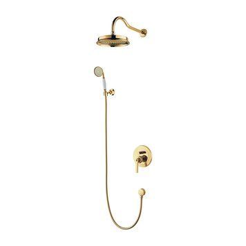 Душова система прихованого монтажу Omnires Armance gold (SYSAM10GL) SYSAM10GL фото