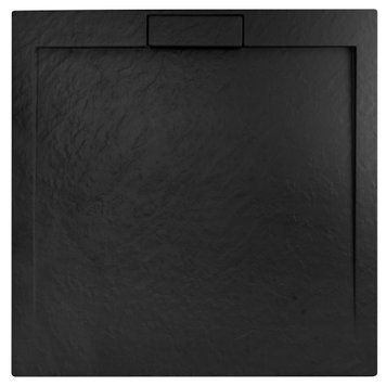 Душовий піддон REA GRAND 90x90 BLACK REA-K4595 фото
