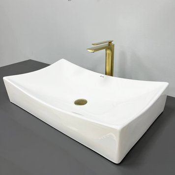 Умивальник (раковина) VBI VIAREGGIO M WHITE накладний VBI-016202 фото