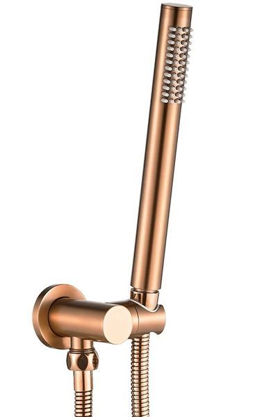 Душова система REA LUNGO BRUSHED COPPER з виливом + BOX прихованого монтажу REA-P8810 фото