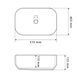 Умивальник (раковина) VBI PALERMO MARBLE YELLOW накладний VBI-012309 фото 4