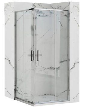 Душова кабіна REA PUNTO 80х80 CHROME REA-K0863 фото