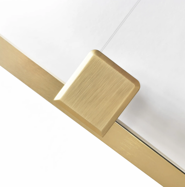Душова кабіна REA MONTANA 110х90 BRASHED GOLD KPL-K2514 фото
