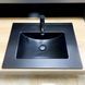 Умивальник (раковина) VBI FERRARA 60 BLACK MATT врізний VBI-018042 фото 1