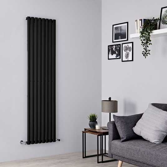Купити Aurora 1 Black 1800/480 мм 950 Вт вертикальний радіатор RR