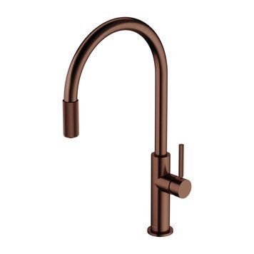 Змішувач для кухні Omnires Switch з функцією фільтру для води, antique copper (SW9057-FD1ORB) SW9057-FD1ORB фото