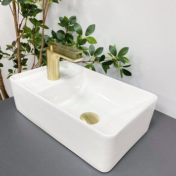Умивальник (раковина) VBI LECCO WHITE накладний VBI-015603 фото