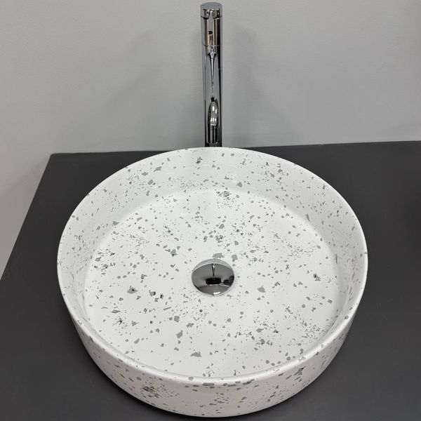 Умивальник (раковина) VBI BARI S GREY MOSAIC накладний VBI-011606 фото