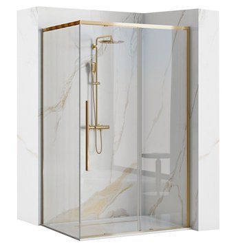 Душова кабіна REA SOLAR 90х90 GOLD REA-K4900 фото