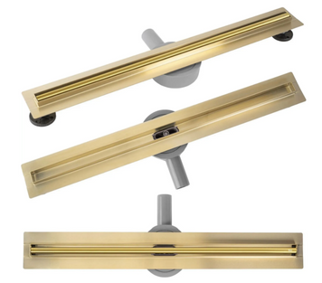 Трап для душу REA NEOX 90 SLIM PRO GOLD REA-G5805 фото