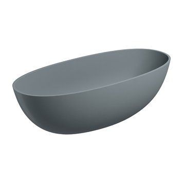 ванна Omnires Shell 175x78 окремостояща ash grey (SHELL175WWAG) SHELL175WWAG фото