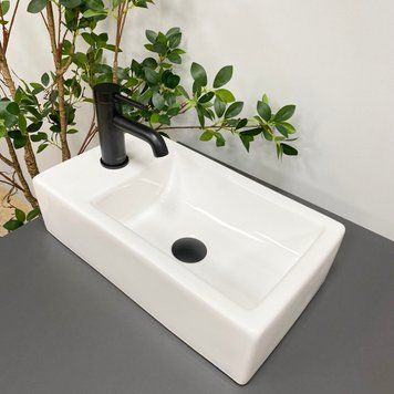 Умивальник (раковина) VBI LECCE U WHITE накладний VBI-015605 фото