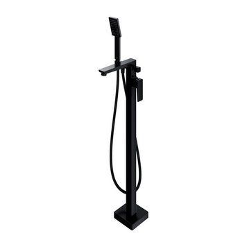 Змішувач для ванни Окремостоячий Omnires Parma black mat (PM7433BL) PM7433BL фото