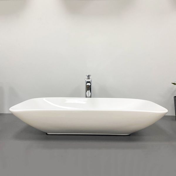 Умивальник (раковина) VBI PINETO WHITE накладний VBI-012607 фото