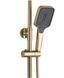 Душовий гарнітур REA HELIX BRUSHED GOLD матове золото з виливом REA-P6621 фото 3