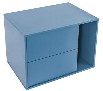 LINEA Тумба приліжкова "002-MARITIME-BLUE-MATT" ліва АР000058653 фото
