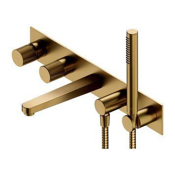 Змішувач для ванни Omnires Contour прихованого монтажу, brushed gold (CT8037/1glb) CT8037/1GLB фото
