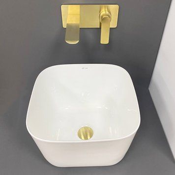 Умивальник (раковина) VBI DEMONTE WHITE накладний VBI-016602 фото