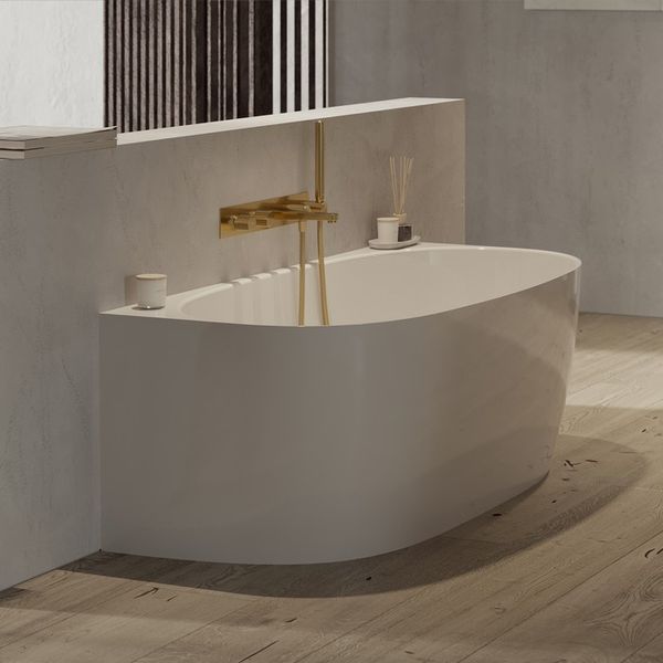 Змішувач для ванни Omnires Contour прихованого монтажу, brushed gold (CT8037/1glb) CT8037/1GLB фото