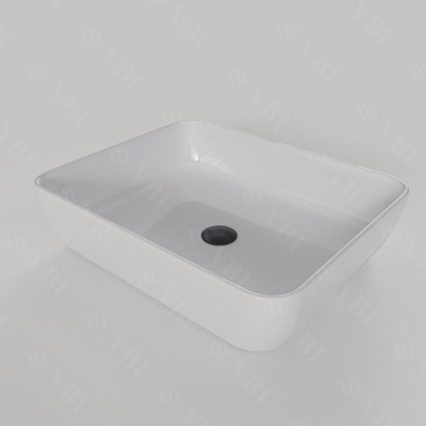 Умивальник (раковина) VBI PALERMO WHITE накладний VBI-012300 фото