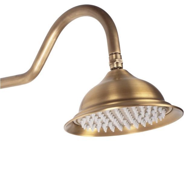 Душовий гарнітур REA BERGAMO ANTIQUE BRONZE з виливом REA-P5002 фото