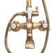 Душовий гарнітур REA BERGAMO ANTIQUE BRONZE з виливом REA-P5002 фото 2
