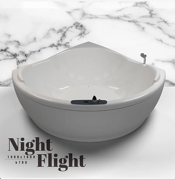 Ванна WGT Night Flight 180x180см Ванна WGT Night Flight 180x180см фото