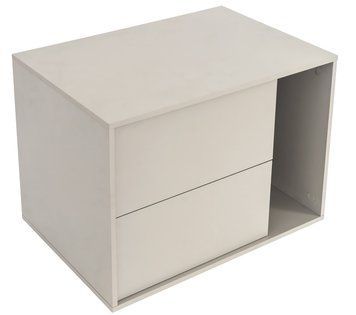 LINEA Тумба приліжкова "STONE-GREY-MATT" ліва АР000058651 фото