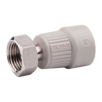 Муфта з PPR Ekoplastik 20х1", з накидною гайкою 48000 фото