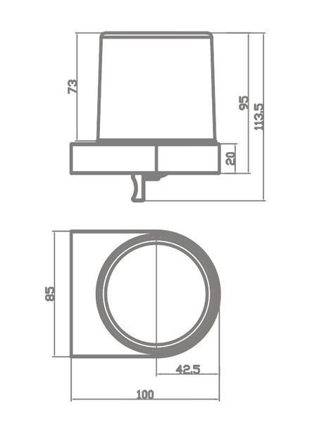 Дозатор для рідкого мила круглий 5251 АР000040613 фото