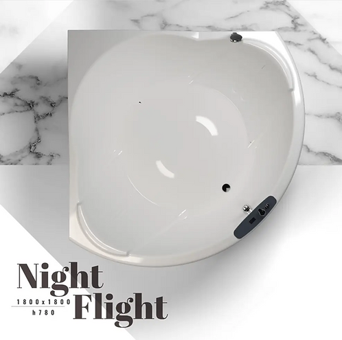 Ванна WGT Night Flight 180x180см Ванна WGT Night Flight 180x180см фото