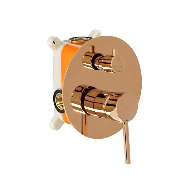душова система прихованого монтажу Rea Lungo copper (REA-P7998) REA-P7998 фото