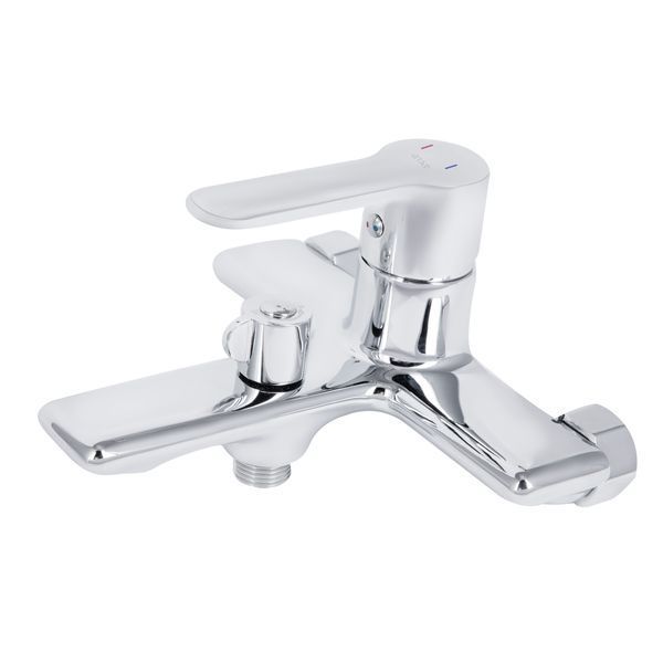 Змішувач для ванни Qtap Taurus (з душовим гарнітуром) QTTAU259CRM45661 Chrome QTTAU259CRM45661 фото