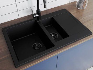 Кухонна мийка LAPAS black shine Miraggio 0002247 фото