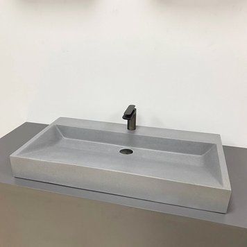 Умивальник (раковина) VBI VIESTE 80 GREY MATT накладний VBI-016801 фото