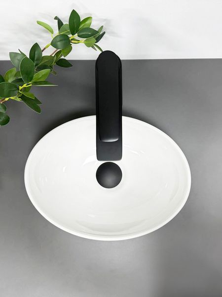 Умивальник (раковина) VBI PARMA S WHITE накладний VBI-011001 фото