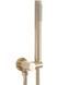 Душова система REA LUNGO BRUSHED GOLD з термостатом + BOX прихованого монтажу REA-P8551 фото 3