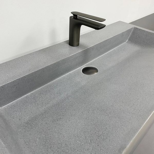 Умивальник (раковина) VBI VIESTE 80 GREY MATT накладний VBI-016801 фото