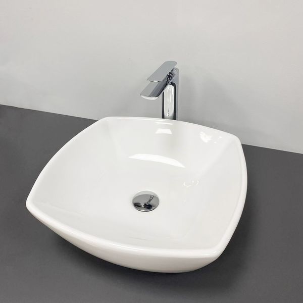 Умивальник (раковина) VBI CORTONA WHITE накладний VBI-012608 фото