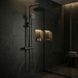 душова система для душу з термостатом Rea Lungo black (REA-P6733) REA-P6733 фото 6